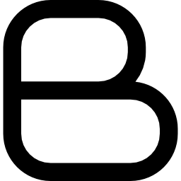 logo bloggera ikona