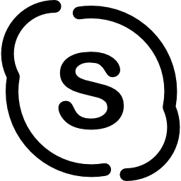 スカイプのロゴ icon