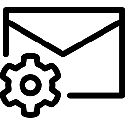 configurações de e-mail Ícone