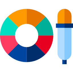 kleurenpalet icoon