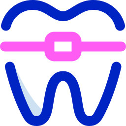 un appareil dentaire Icône