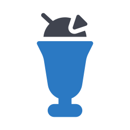 Ice cream cup icon