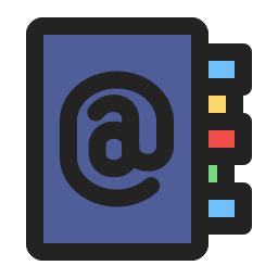 Address book icon