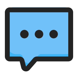 Chat bubble icon