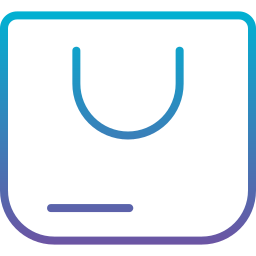 Shopping bag icon