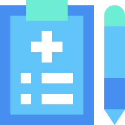 Medical check icon