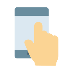 Touch screen icon