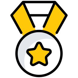 medaglia icona