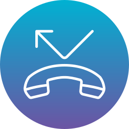 Missed call icon