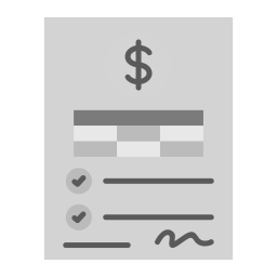 Счет-фактура иконка