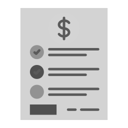 Price list icon