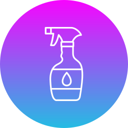 Cleaning spray icon