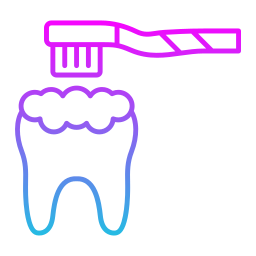 brossage des dents Icône