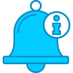 Notification bell icon