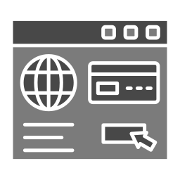 paiement par carte Icône