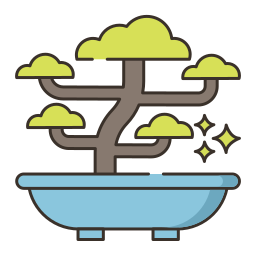 bonsai icono