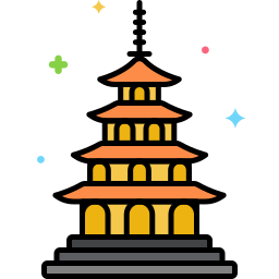 pagoda icono