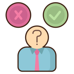 Decision making icon