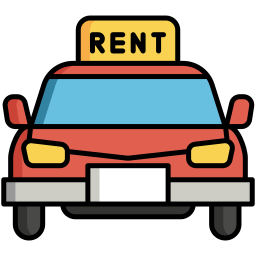 Car rental icon