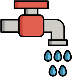 suministro de agua icono
