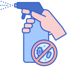 desinfectie icoon