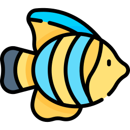 pesce tropicale icona