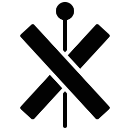 Cross sign icon