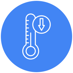 Low temperatures icon