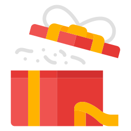 Gift box icon