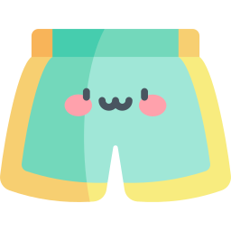 pantalones cortos icono