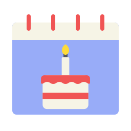 誕生日の日付 icon