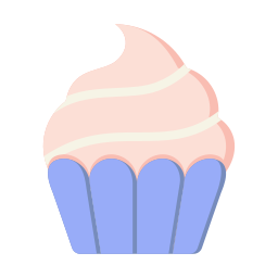 cupcake d'anniversaire Icône