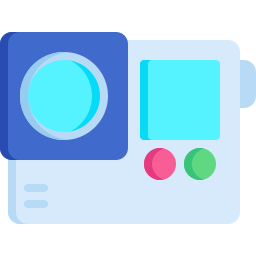 Action camera icon