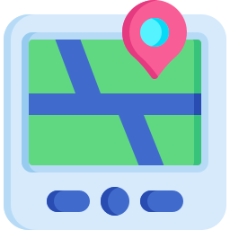 geographisches positionierungs system icon