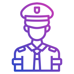 policía icono