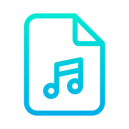 Music file icon