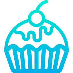 cupcake icoon