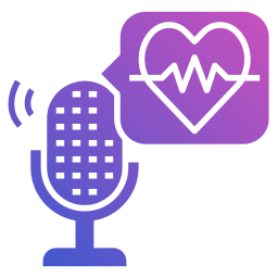 podcast sur la santé Icône