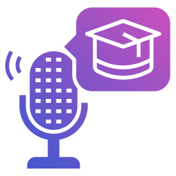 podcast educativo icona