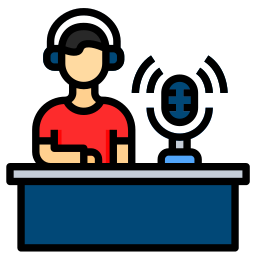 podcaster Ícone