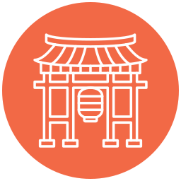 Kaminarimon gate icon