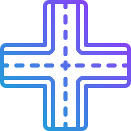 crossways zeichen icon