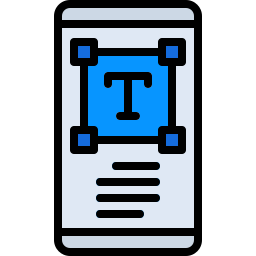 text editor icono