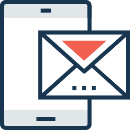 Mobile mail icon