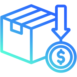 Reduce cost icon