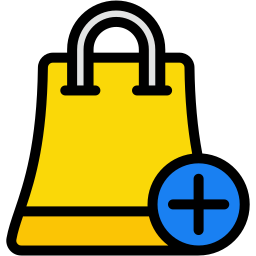 Shopping bag icon