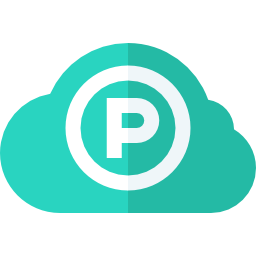 Pc cloud icon