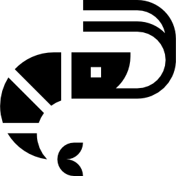 camarón icono
