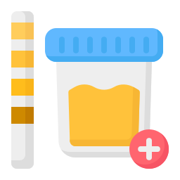 Urine test icon