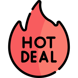 Hot deal icon